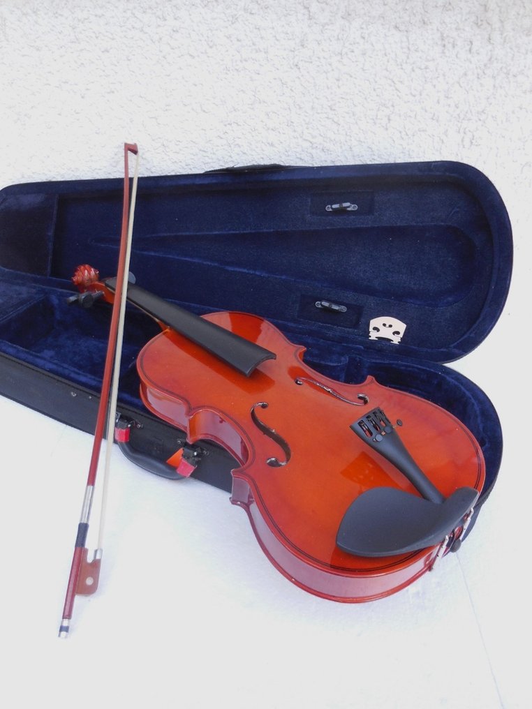 Labelled Antonius Stradivarius - 4/4 -  - Violin - Italy - 1970  (No Reserve Price) #2.1