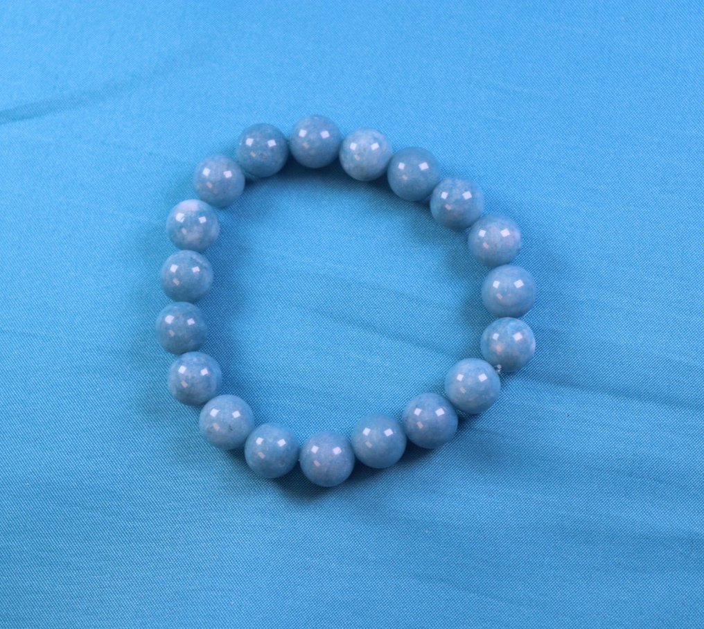 Bracciali - Perle grandi - Pietra preziosa - Misura media - Amazzonite, Labradorite, Giada,- 442 g - (20) #3.2