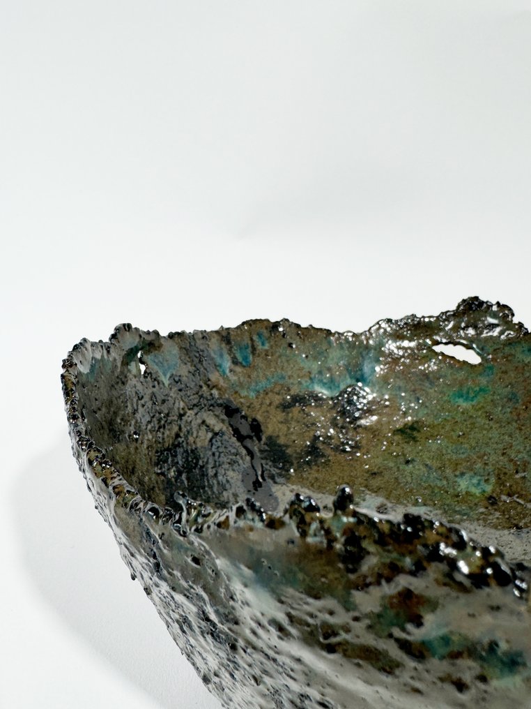 Sandra Vas - Bowl - Stoneware - Marine-Inspired Sculpture #3.2