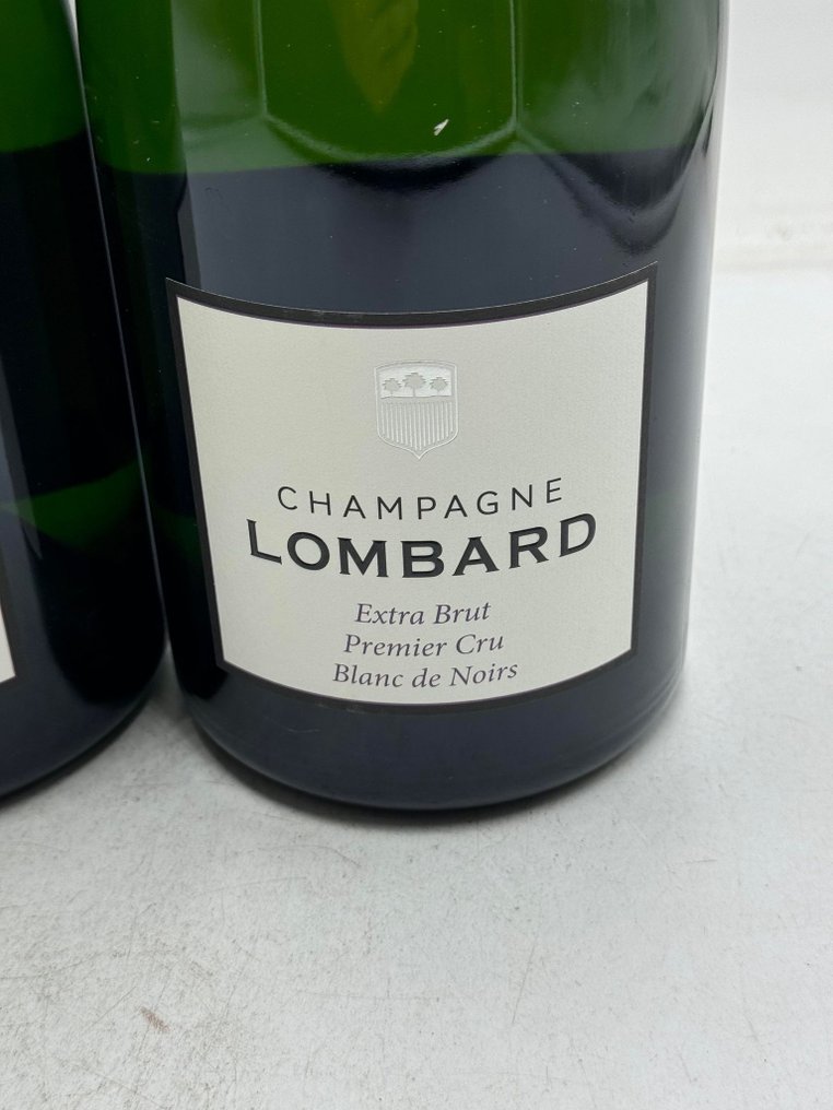 Lombard, Extra Brut Premier Cru Blanc de Noirs - Champán Grand Cru - 2 Magnum (1,5 L) #1.2