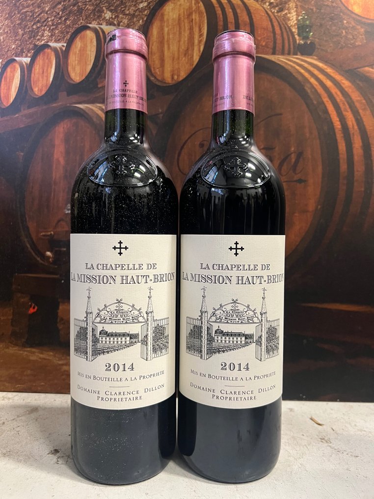 2014 La Chapelle de la Mission Haut Brion, 2nd wine of Ch. La Mission Haut Brion - 格拉夫酒 - 2 瓶 (0.75L) #1.1