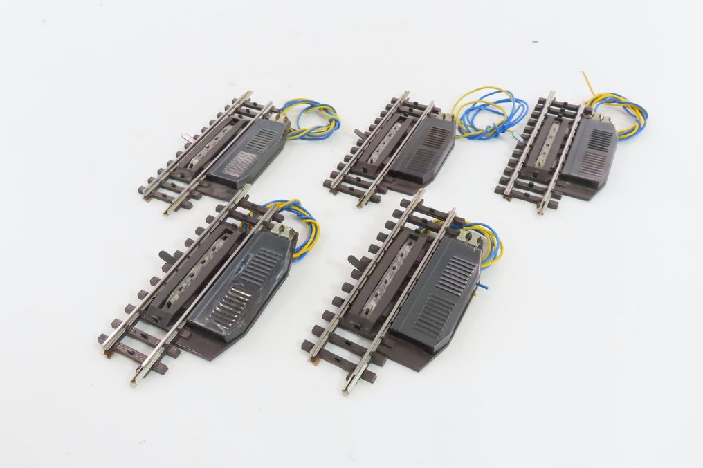 Märklin H0 2297 Model train tracks (10) 10piece rail lot with