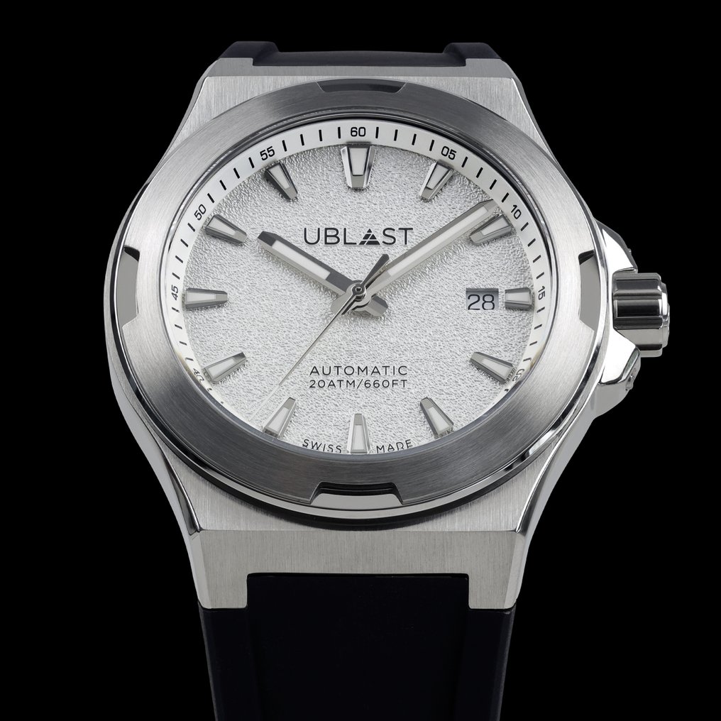 Ublast - " NO RESERVE PRICE " Beyond - REF.UBBEYS42WH - Automatic Swiss Made - Utan reservationspris - Män - Ny #2.1