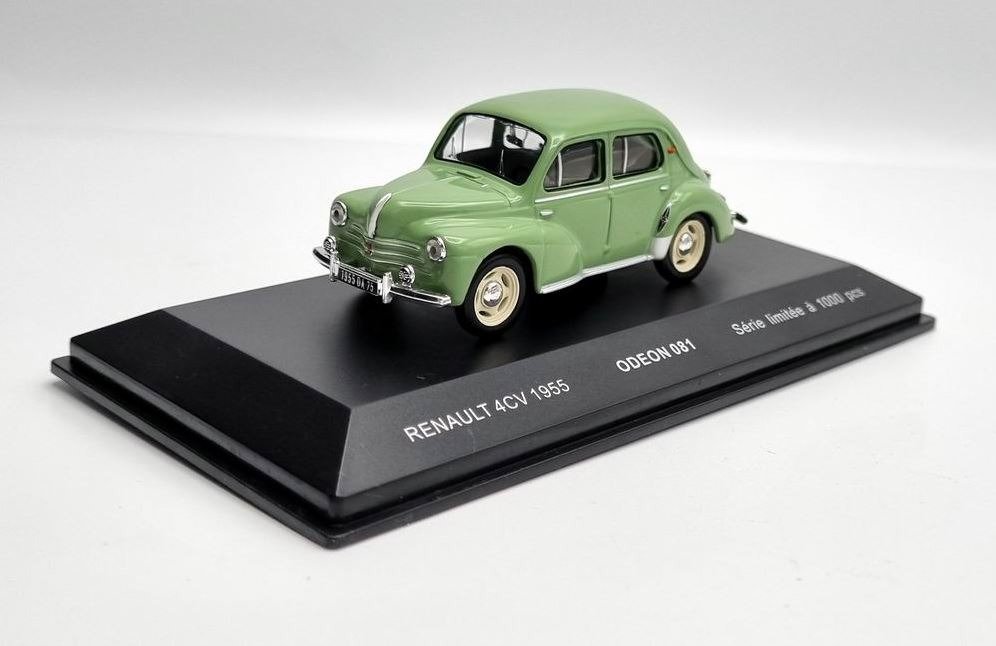 Odeon 1:43 - Σεντάν μοντελισμού - Renault 4CV 1955 - Περιορισμένη έκδοση 1000 τμχ. #1.1