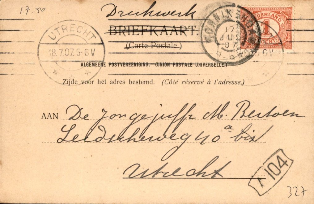 Holanda - Província de Overissel - Postal (96) - 1900-1960 #2.3