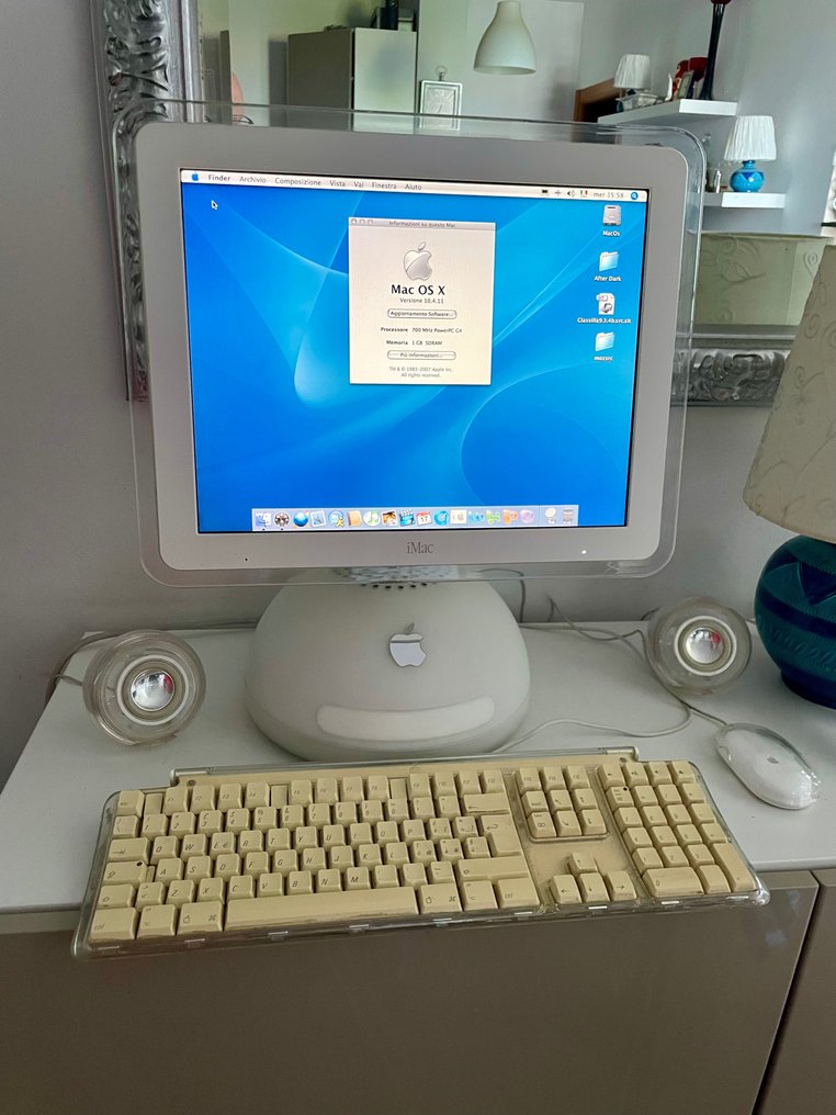 Apple iMac G4 - Datamaskin - Med erstatningseske #1.1