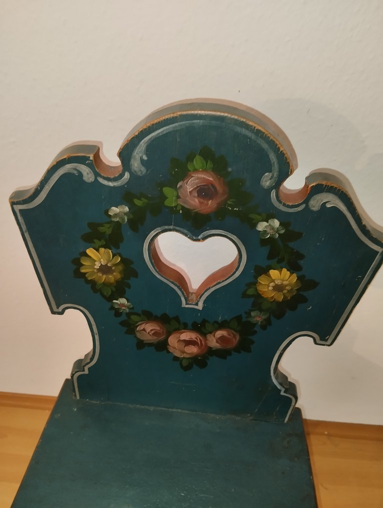 椅子 - 木 - 彩绘巴伐利亚椅子 #1.2