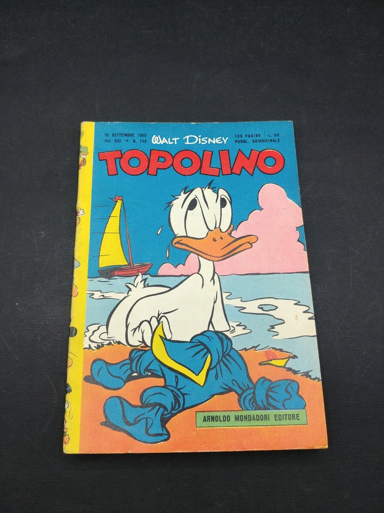 Topolino - originali 123-126-130-131 - 4 Comic - Første udgave #2.1