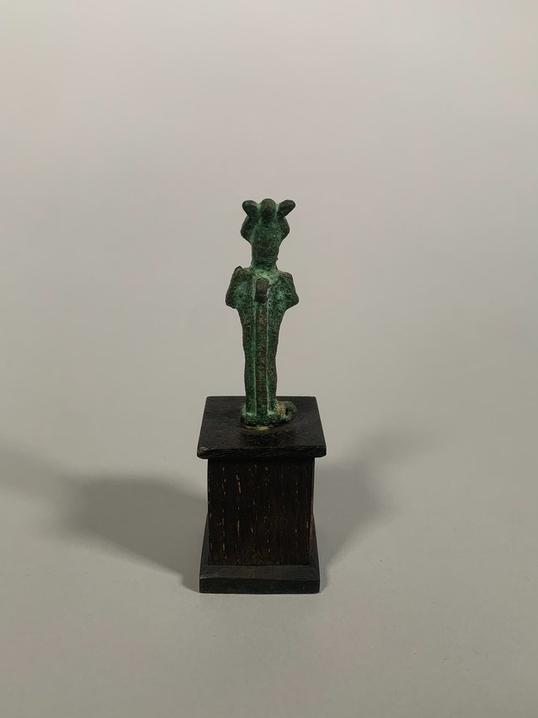 古埃及 黄铜色, 奥西里斯 雕塑 - 13 cm #2.1