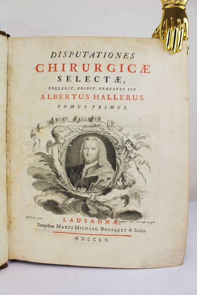 Albertus Hallerus - Disputationes chirurgicae selectae - 1755 #2.2