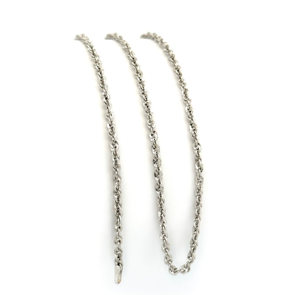 Handmade - 頸鏈 - 2.8 g - 18 克拉 白金 - Iride - 2.8 克 #2.1