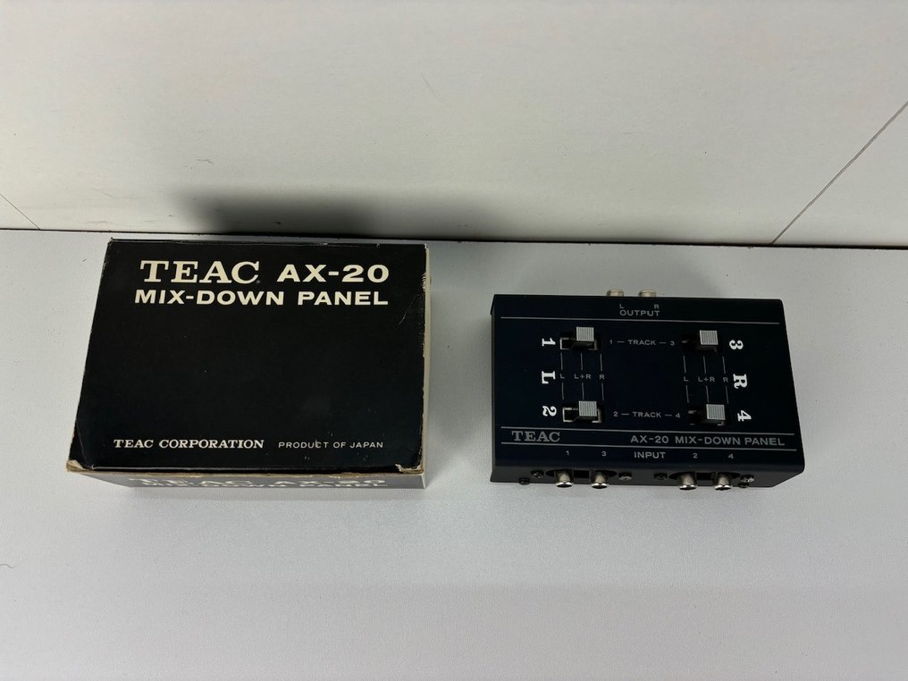 TEAC - AX-20 - Painel de mixagem Misturador analógico #3.1