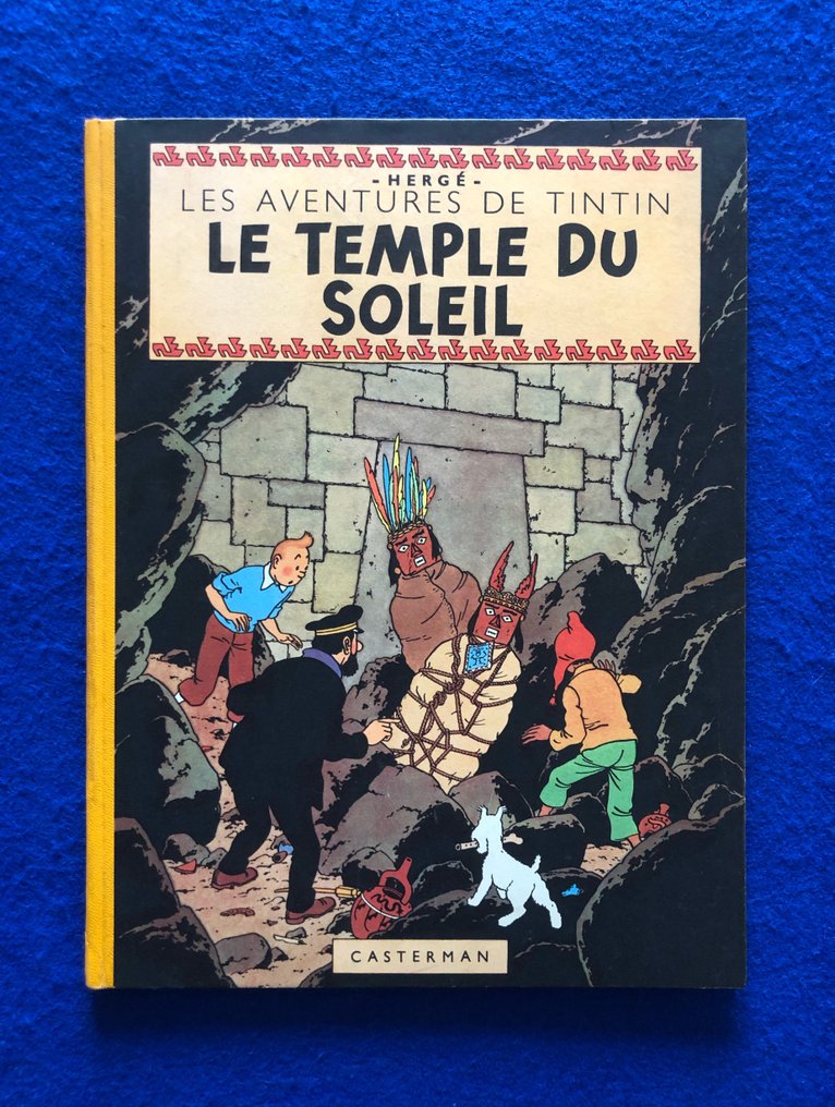 Tintin T14 - Le Temple du Soleil (B3) - C - 1 Album - Prima ediție - 1949 #1.1