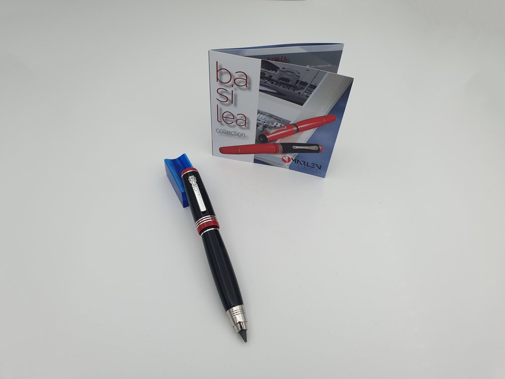Marlen - Basilea - Edizione numerata in resina e argento | Mina 5,6 mm - Mechanical pencil #1.0
