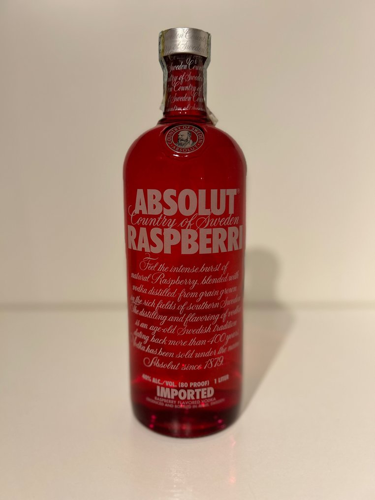 Absolut - Raspberri (Old)  - b. 2012 - 1000ml #1.1