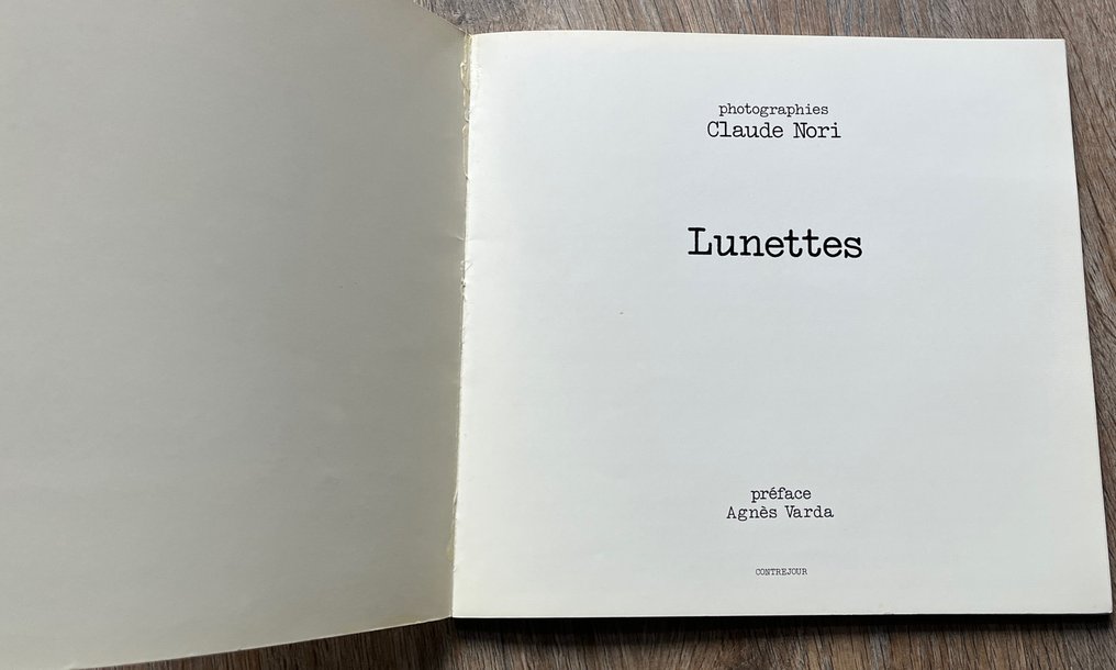 Claude Nori - Lunettes - 1976 #2.1