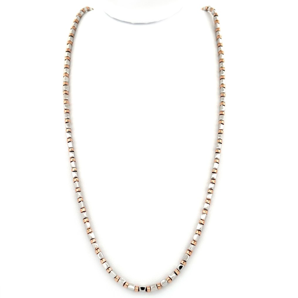 Handmade - 项链 - 15.1 g - 18K包金 白金, 玫瑰金 #1.0