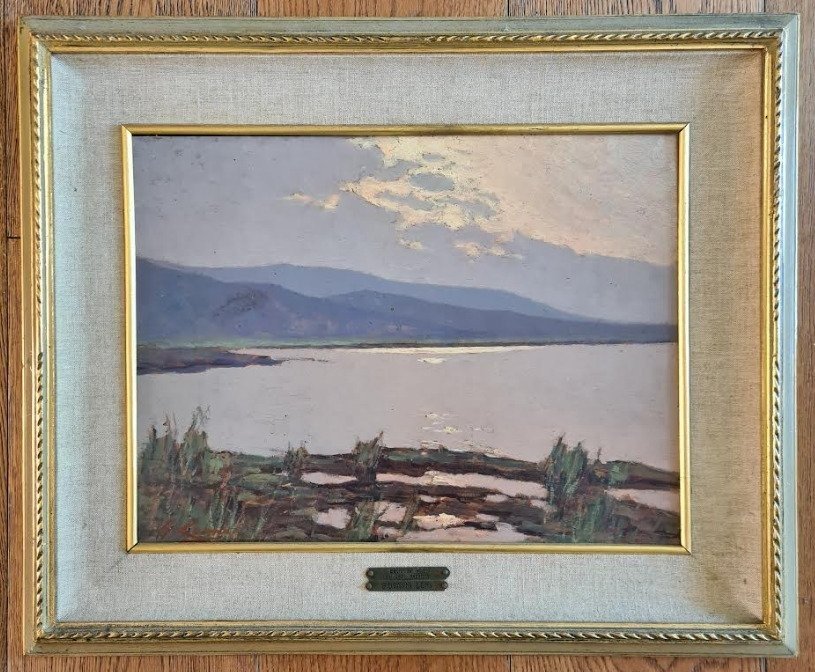 Giovanni Lomi (1889–1969) - Il bacio del sole – Lago Maggiore #1.0