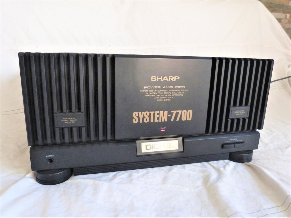 Sharp - SM-7700H Mk2 (BK) - Alta fedeltà di fascia alta - Amplificatore di potenza a stato solido #1.1