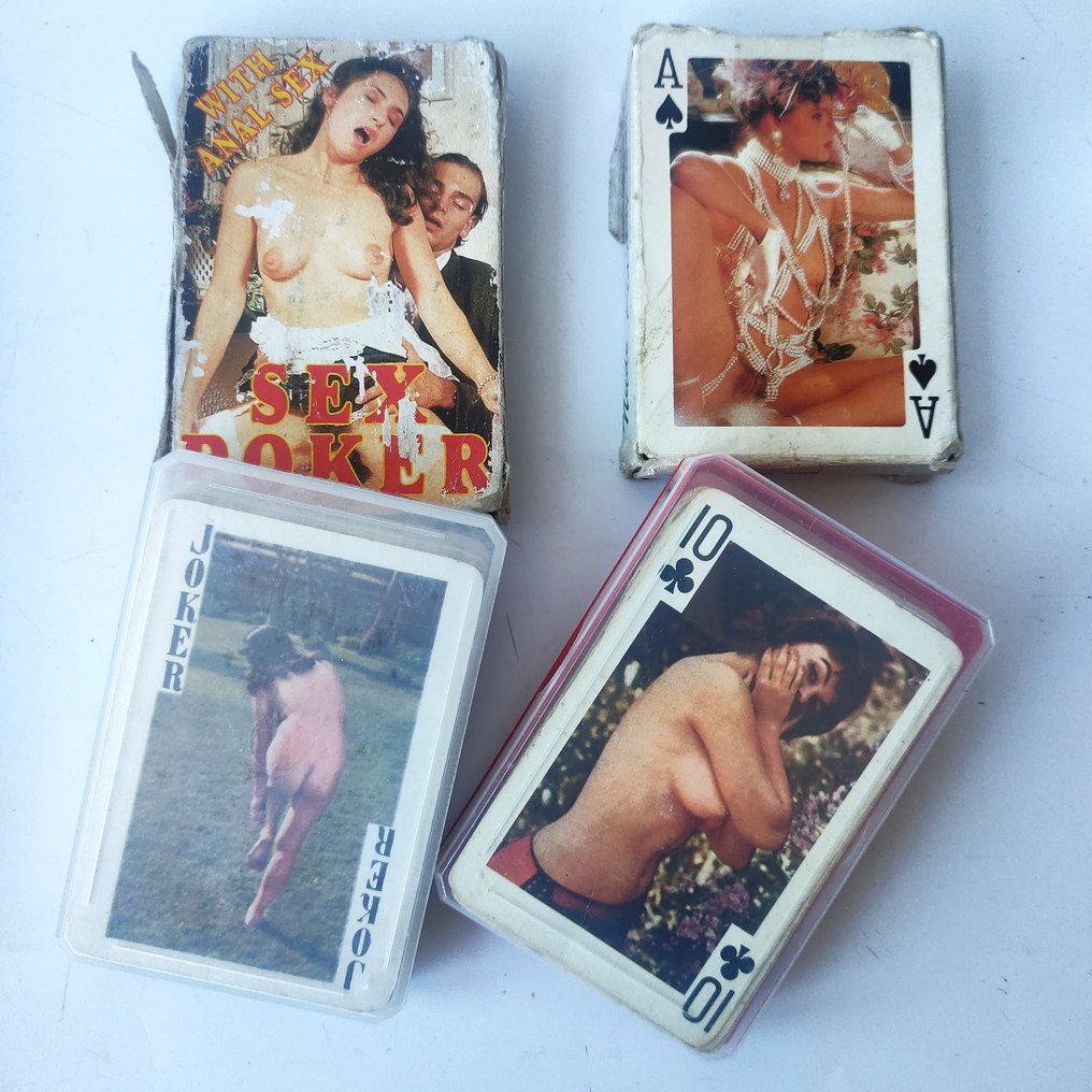 20x Vintage Playing Cards Sets (Erotic/Nude) - Carte da gioco - Carta #2.1