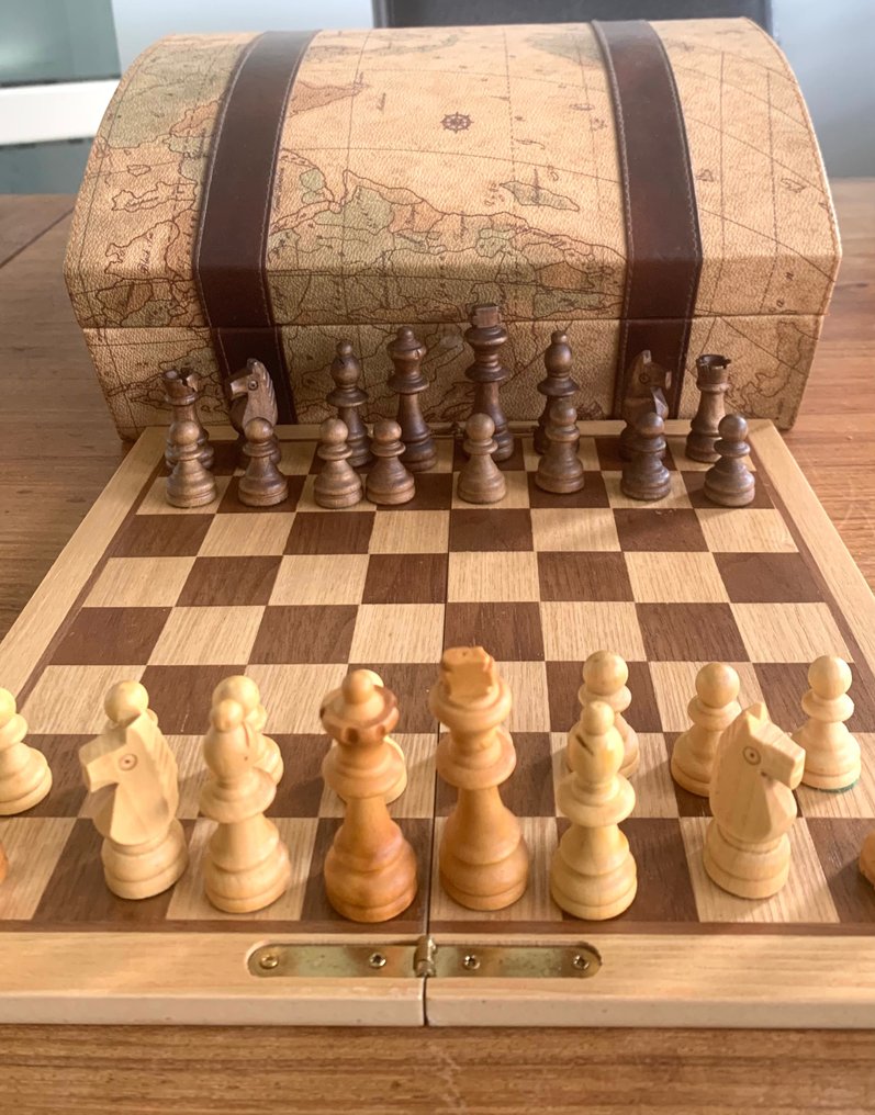 Luxe schaakspel - Board game - Wood #1.1