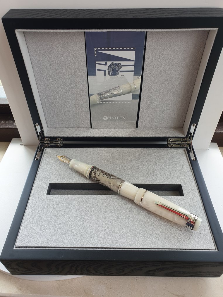 Marlen - Il David (di Michelangelo) Edizione Limitata di 388 esemplari in Celluloide, Resina e Argento 925 - Wieczne pióro #1.0