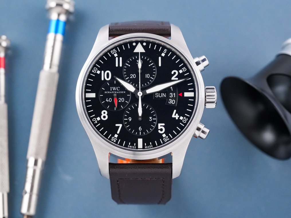 IWC Pilot Chronograph IW377701 Men 2011 present auction online Catawiki