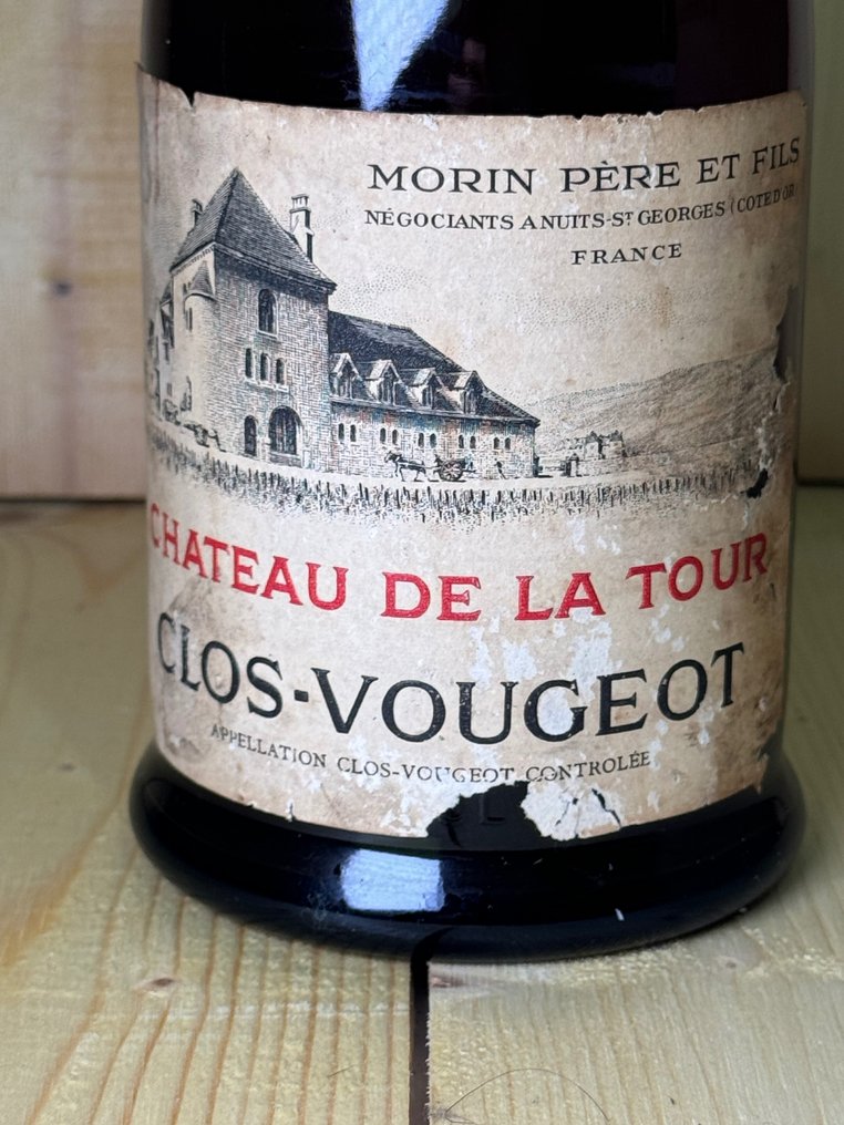 1949 Chateau De La Tour - Morin Père et Fils - Clos Vougeot Grand Cru - 1 Bottle (0.75L) #1.2