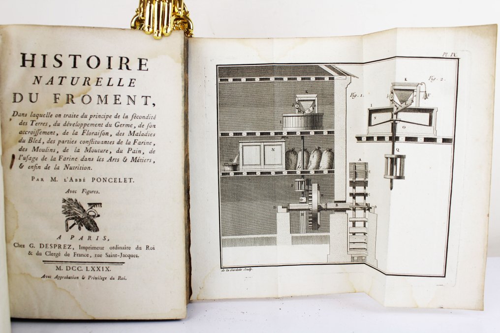 M. L'Abbé Poncelet - Histoire naturelle du froment - 1779 #1.1