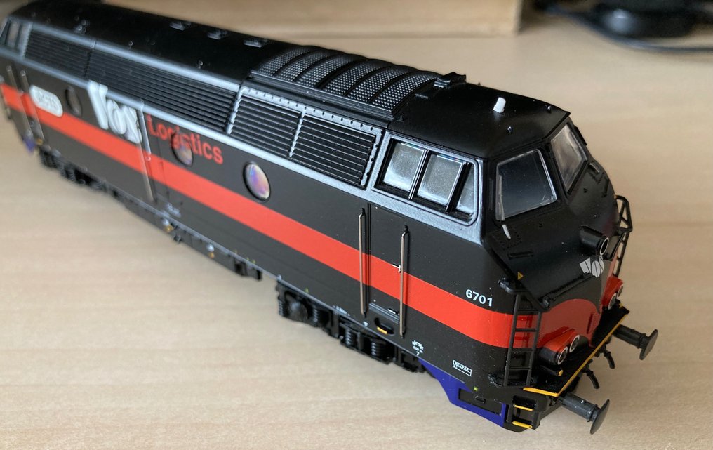 Roco H0 - 62770 - Modelltåg lokomotiv (1) - Lok 6701 'Vos Logistics' - ACTS #3.2