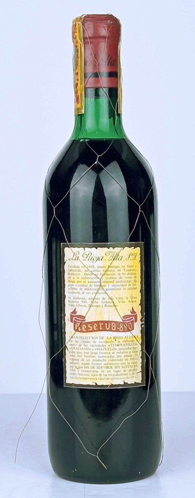 1968, 1970, 1973 & 1989 La Rioja Alta, Gran Reserva 890 - Rioja Gran Reserva - 4 Botellas (0,75 L) #3.1
