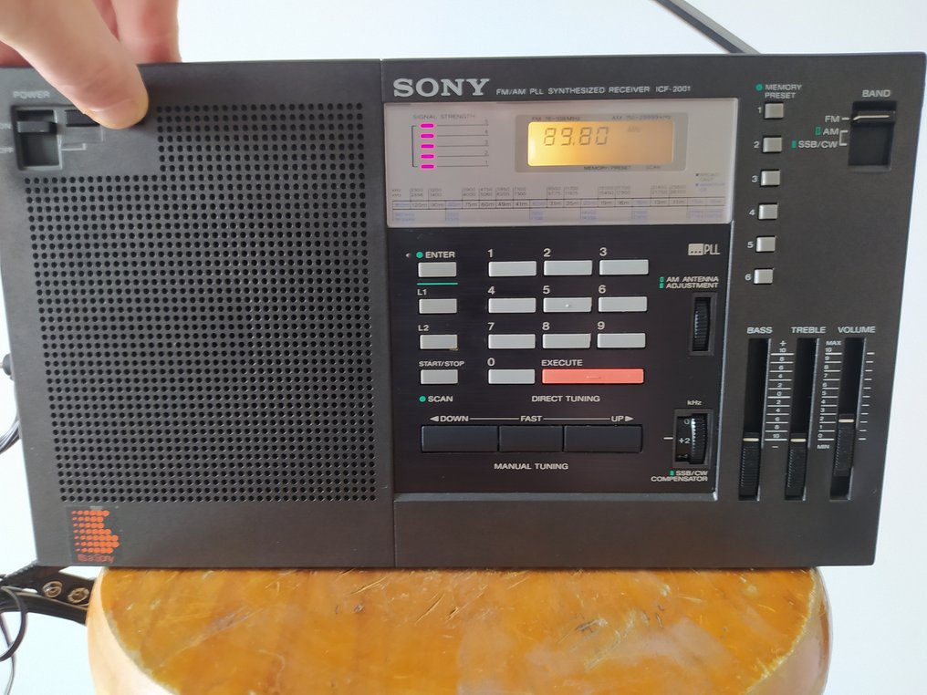 Sony - ICF-2001 - Rádio mundial #3.2