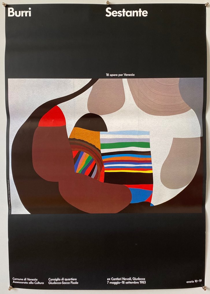 Alberto Burri - Sestante - 18 opere per Venezia #1.0