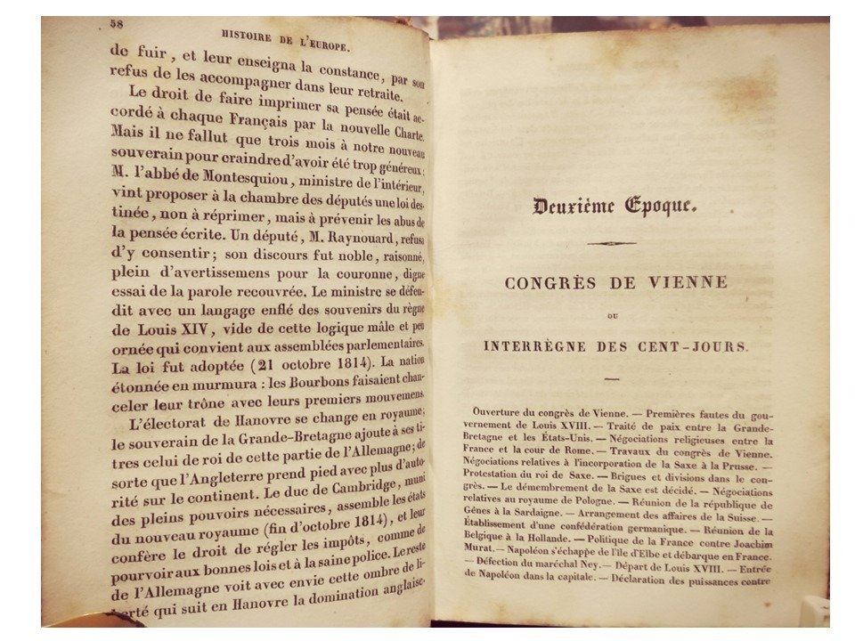 Alletz Édouard - Tableau de l'Histoire Générale de l'Europe depuis 1814 jusqu'en 1830 - 1835 #2.2