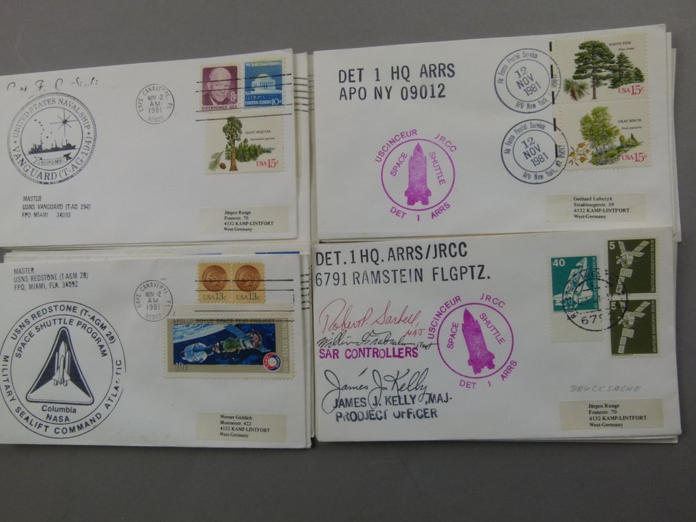 55 US Space Shuttle covers STS-2 to STS-3 - 55 Mixed collection #3.2