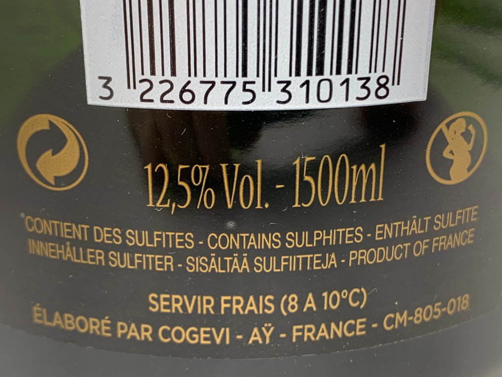 Collet - Șampanie Blanc de Noirs Premier Cru - 1 Magnum (1,5 L) #3.3