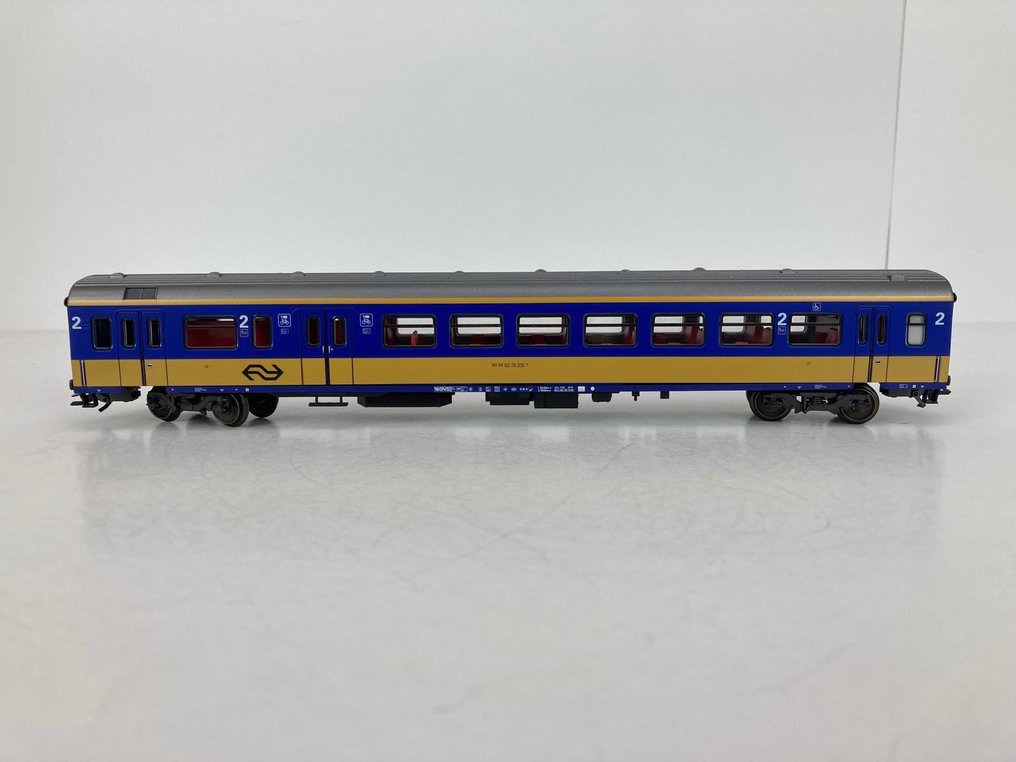 Märklin H0 - 42651 - Wagon de passagers pour trains miniatures (3) - Voitures BKD - NS #3.2