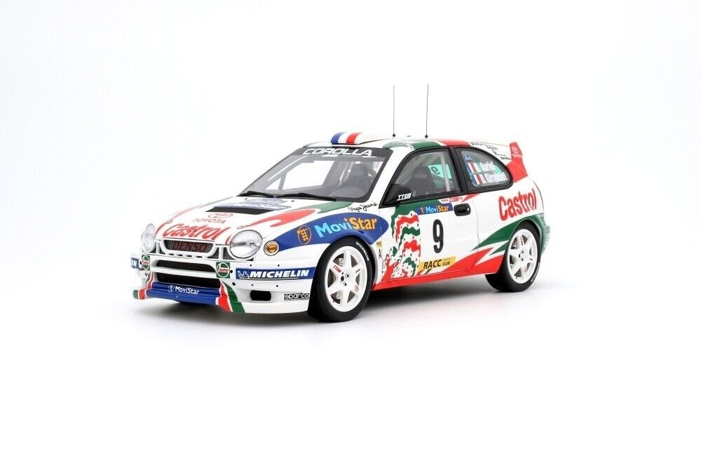 Otto Mobile 1:18 - Σπορ αυτοκίνητο μοντελισμού - Toyota Corolla WRC TTE Rally Catalunya 1998 Auriol-Giraudet - OT1102 #1.0
