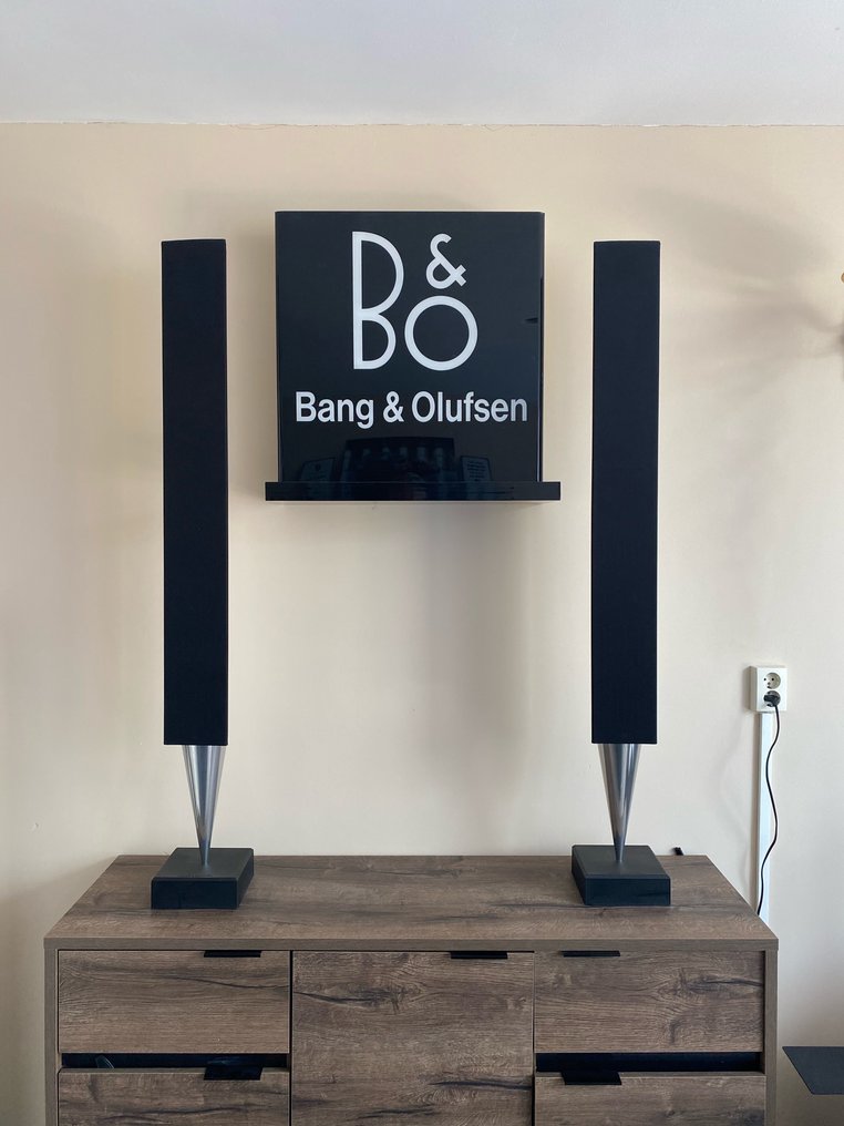 Bang & Olufsen - BeoLab 8000 - Μαύρα μπροστινά πάνελ - Είσοδος γραμμής για WIFI streaming και Bluetooth. Σετ ηχείων #1.0