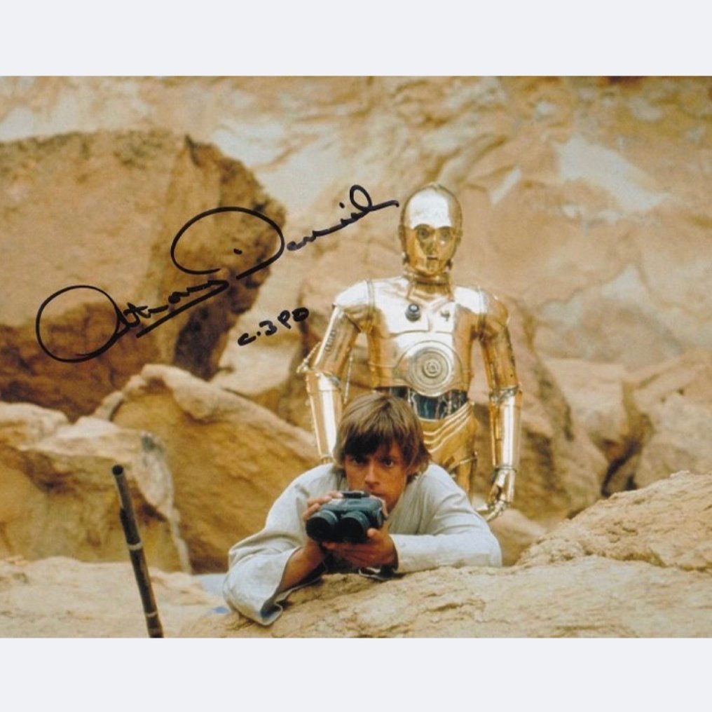 Star Wars - Signed by Anthony Daniels (C-3PO) #1.1