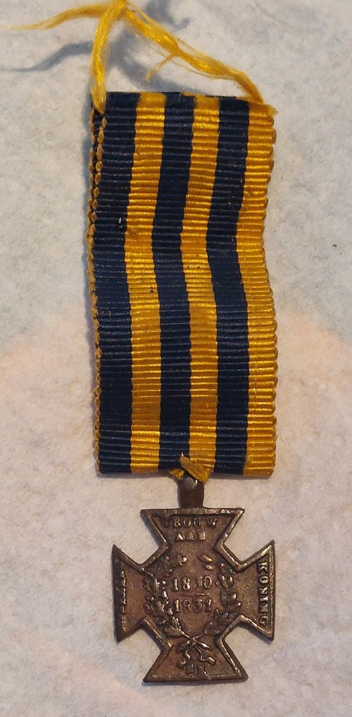 Niederlande - Medaille - Metalen Kruis 1830-1831 (Hasseltkruis) #1.2