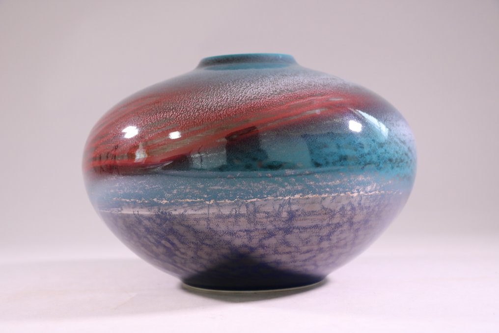 Bellissimo vaso in porcellana Arita - Porcellana - Sadamatsu Zenji 貞松善次  (1949-) - Giappone - Seconda metà del 20° secolo #1.1