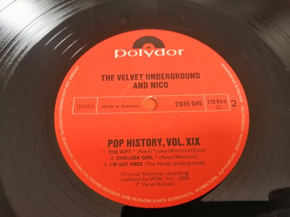 Velvet Underground & Nico - Vários títulos - Disco de vinil - 1972 #3.2