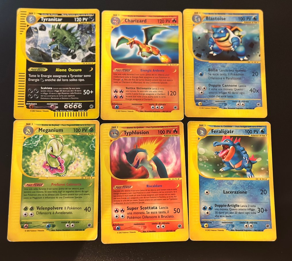 WOTC Pokémon - 6 Card - Expedition #1.1