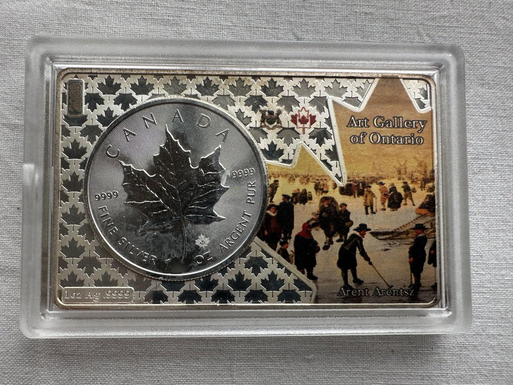 加拿大. 5 Dollars 2017 ''150 jaar Canada", 2x 1 Oz (.999)  (沒有保留價) #2.1