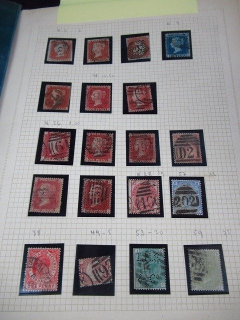 Wielka Brytania  - kolekcja znaczków #1.1