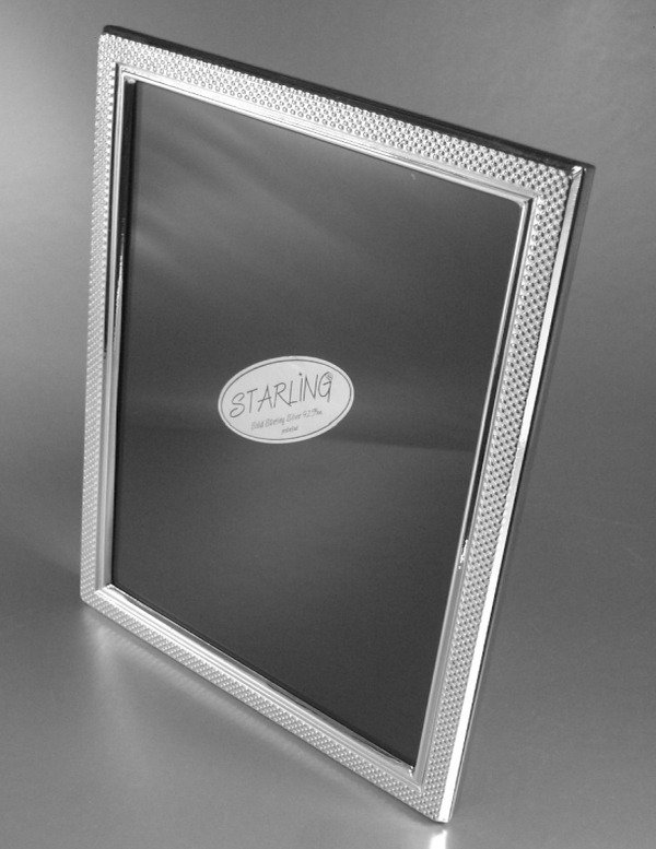 Picture frame  - Very fine Photograph Frame designed around 1950-60 - Outer size 15x20 cm - 925 Sterling Silver #1.2