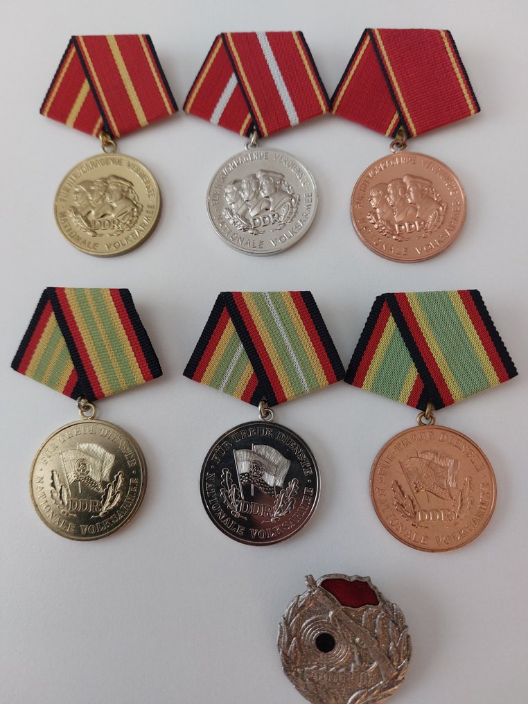 DDR - Medalje - Set of 7 medals #1.1