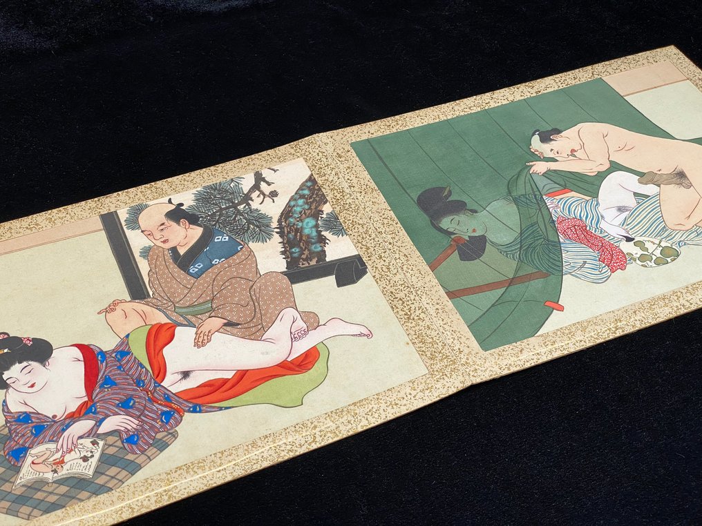 Shunga 春画 paintings - Shōwa period (1926-89) - unknown - Japani #3.2