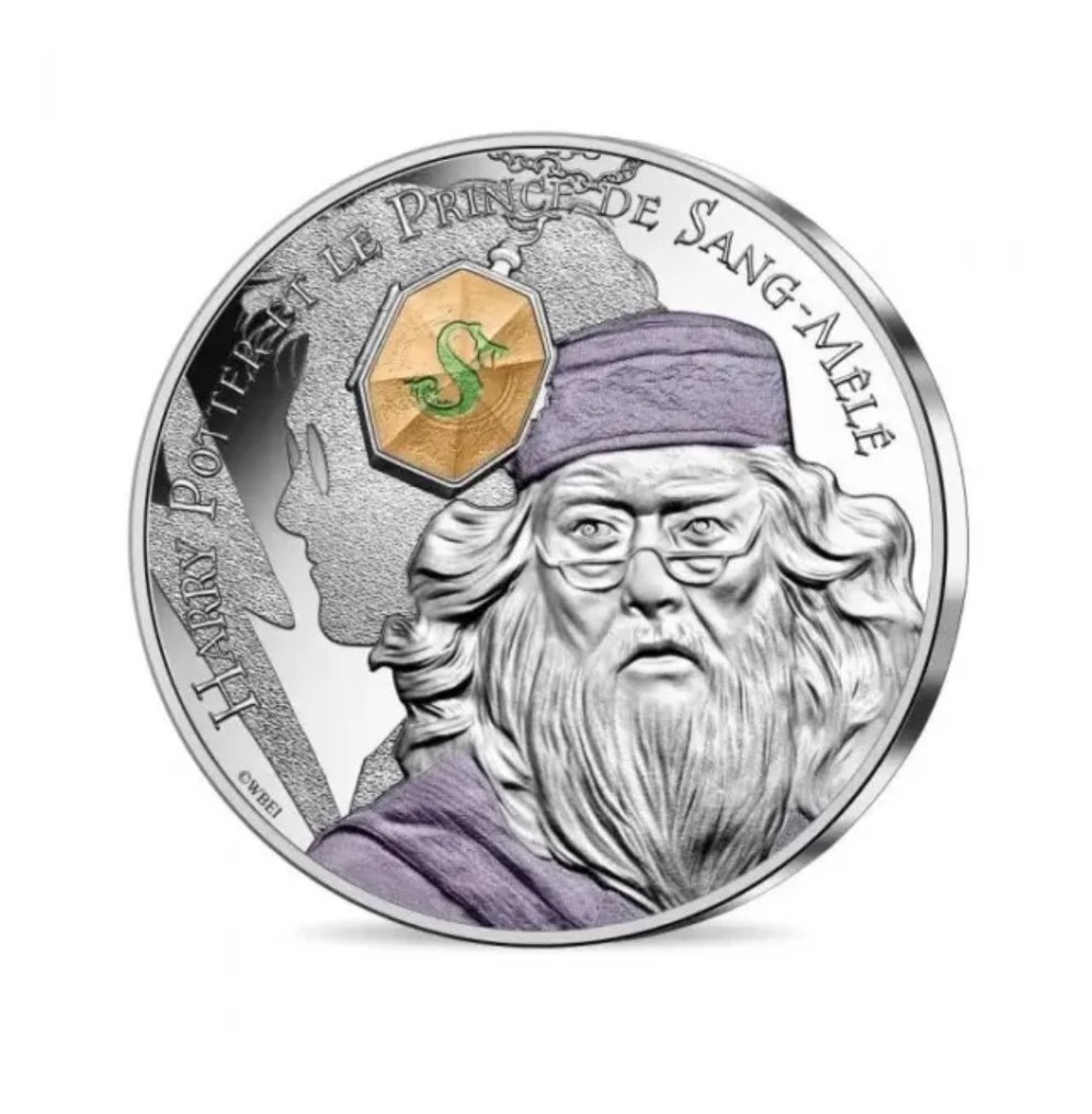 法国. 10 Euro 2021 "Albus Dumbledore - Harry Potter"  (没有保留价) #1.1